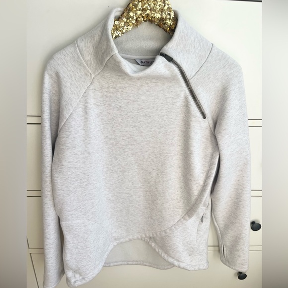 Athleta Cozy Karma Asym Pullover - Picture 2 of 7